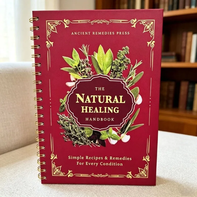 Herbal Holistic Wellness - The Natural Healing Handbook Spiral Bound