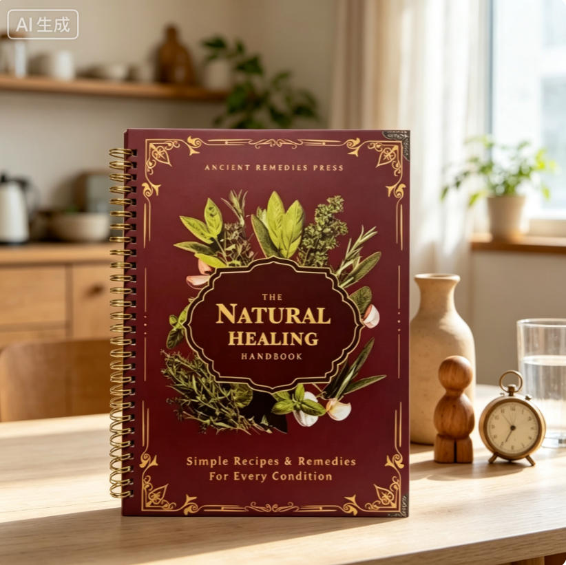 The Natural Healing Handbook E - Herbal Holistic Wellness ulasan dan harga